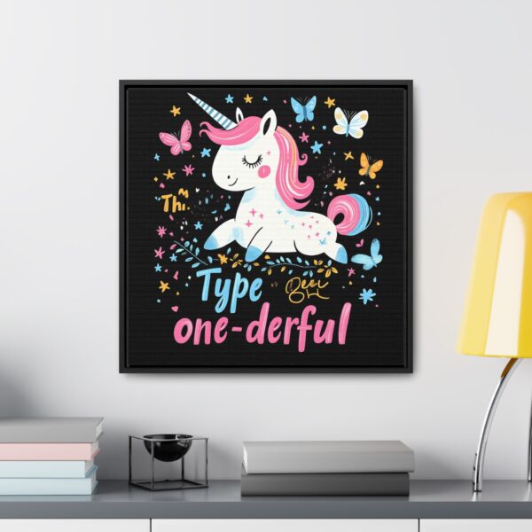 Type One-Derful Unicorn Framed Poster