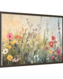 Wildflower Field Oil painting Landscape