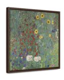 Fleur Jardin by Gustav Klimt Poster