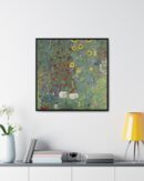 Fleur Jardin by Gustav Klimt Poster