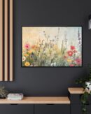 Wildflower Field Oil painting Landscape