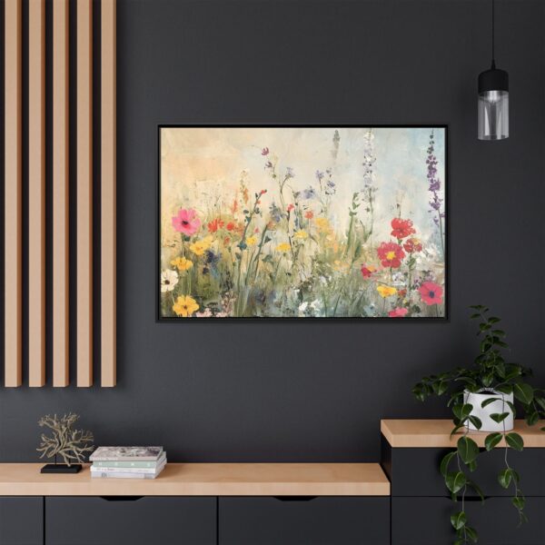 Wildflower Field Oil painting Landscape