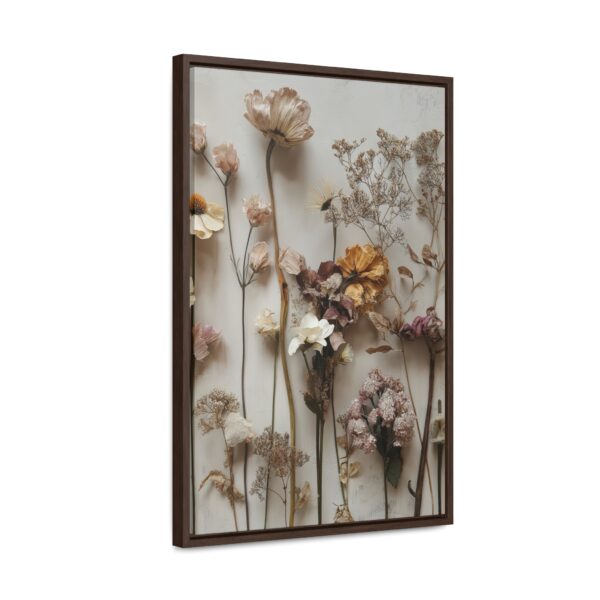 Framed Canvas  Wildflower Floral Wall Art