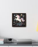 Unicorn Diabetes Wall Art, Rainbow Wall Art