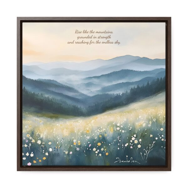 Watercolor of Spring Flowers in the Smoky Mountains