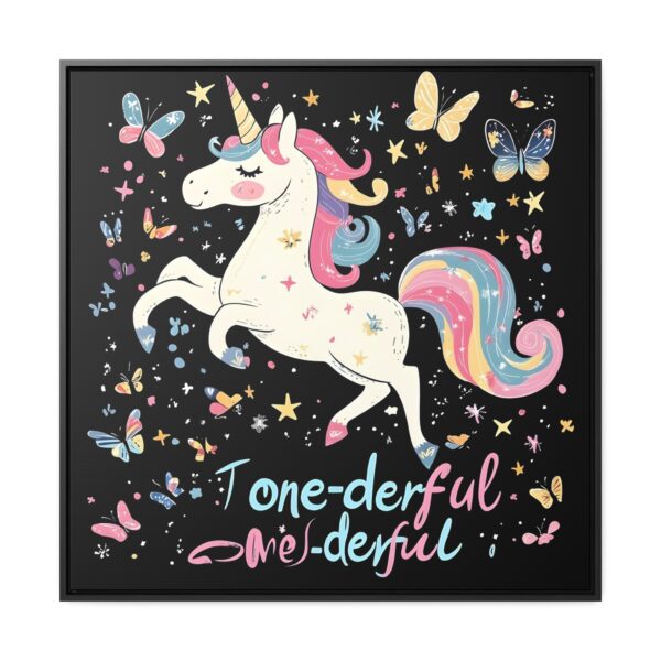 Unicorn Diabetes Wall Art, Rainbow Wall Art