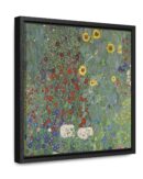 Fleur Jardin by Gustav Klimt Poster