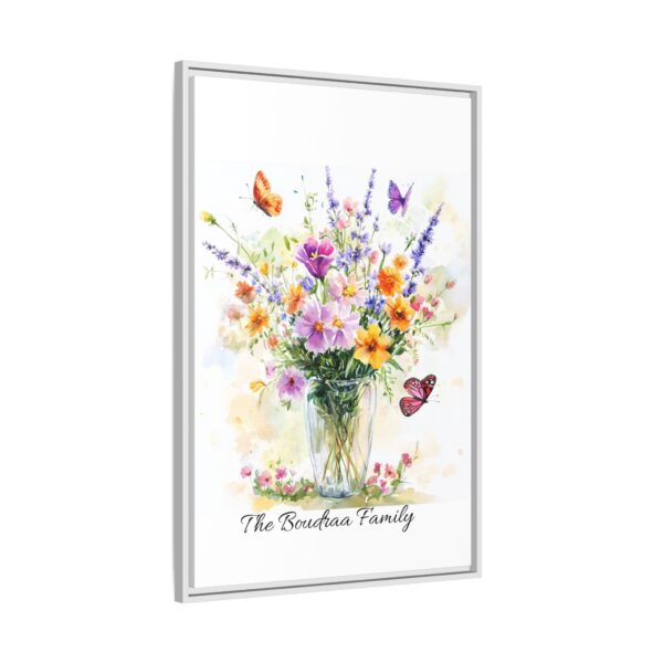 Personalized Birth Flower Family Bouquet Print