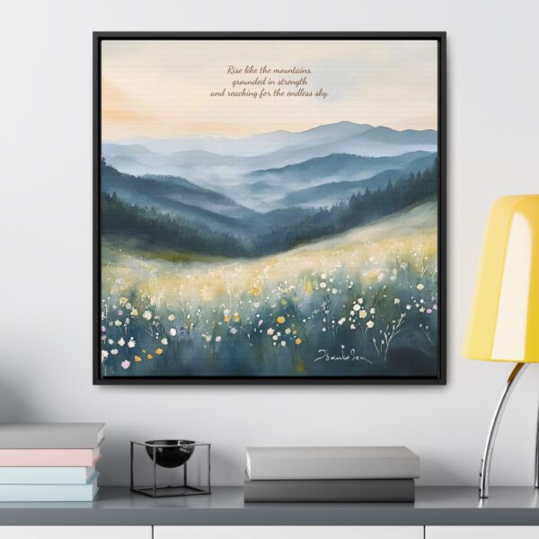 Watercolor of Spring Flowers in the Smoky Mountains