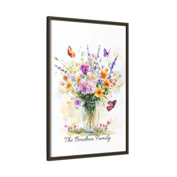 Personalized Birth Flower Family Bouquet Print