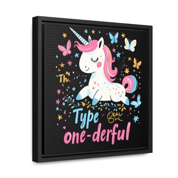 Type One-Derful Unicorn Framed Poster