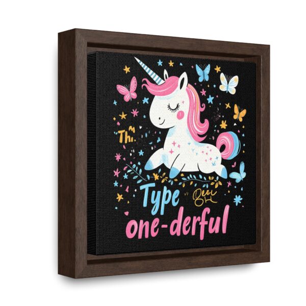 Type One-Derful Unicorn Framed Poster