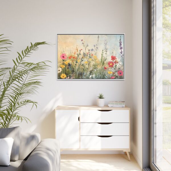 Wildflower Field Oil painting Landscape