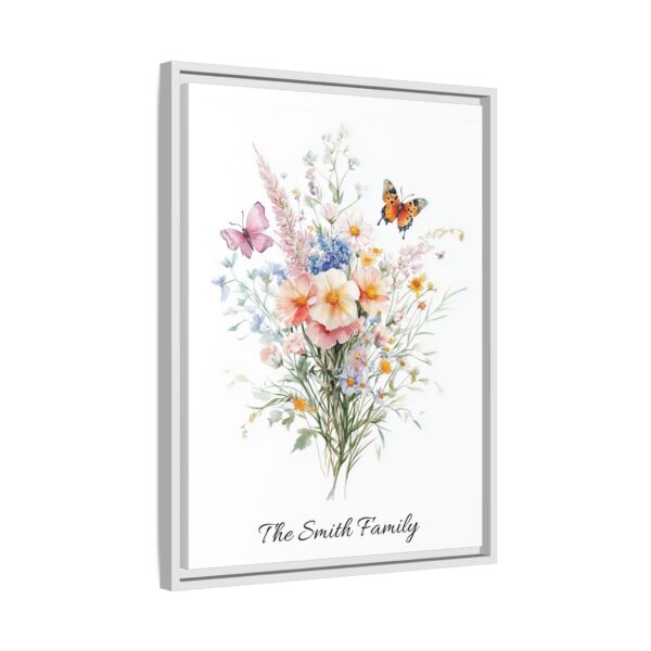 Personalized Birth Flower Family Bouquet Print