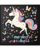 Unicorn Diabetes Wall Art, Rainbow Wall Art