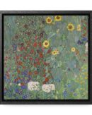 Fleur Jardin by Gustav Klimt Poster