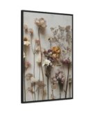Framed Canvas  Wildflower Floral Wall Art