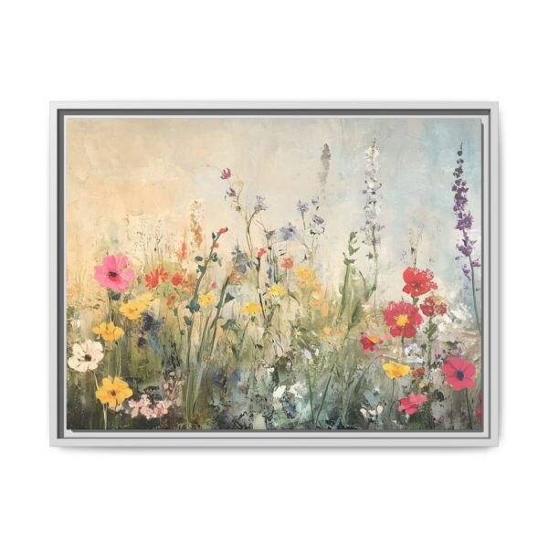 Wildflower Field Oil painting Landscape