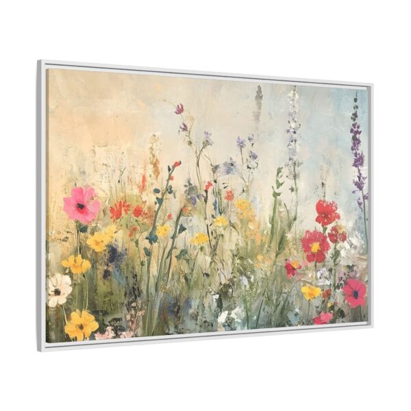 Wildflower Field Oil painting Landscape