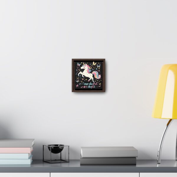 Unicorn Diabetes Wall Art, Rainbow Wall Art