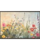 Wildflower Field Oil painting Landscape