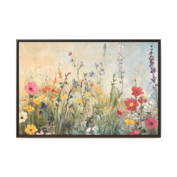 Wildflower Field Oil painting Landscape