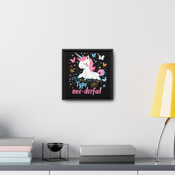 Type One-Derful Unicorn Framed Poster