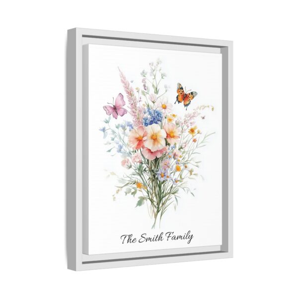 Personalized Birth Flower Family Bouquet Print