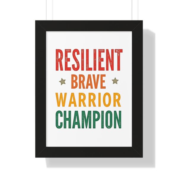 Positive Affirmation Poster for Kids – Uplifting Nursery Decor for Boys & Girls' Rooms