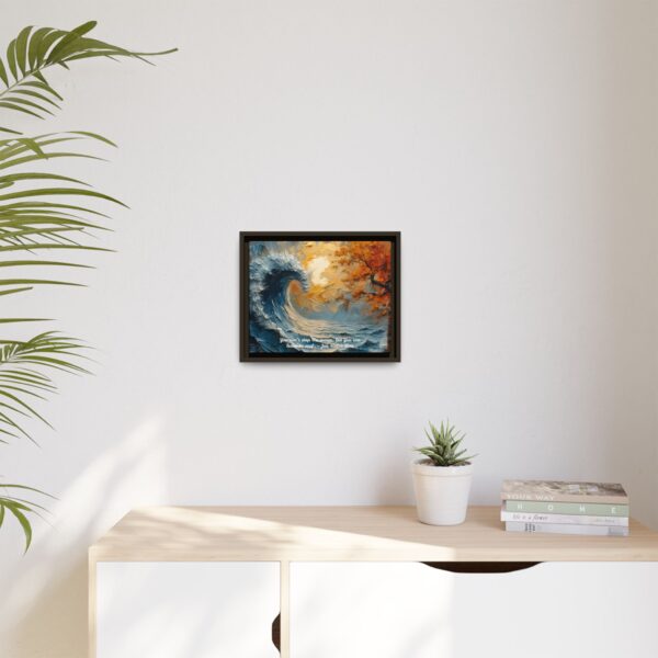 Original Ocean Abstract Sunset Oil Painting