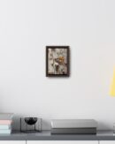 Framed Canvas  Wildflower Floral Wall Art