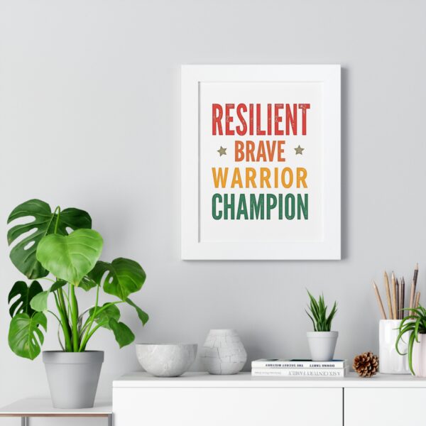 Positive Affirmation Poster for Kids – Uplifting Nursery Decor for Boys & Girls' Rooms