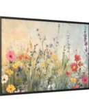 Wildflower Field Oil painting Landscape