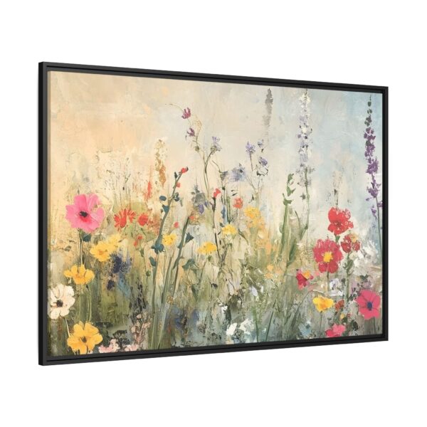 Wildflower Field Oil painting Landscape