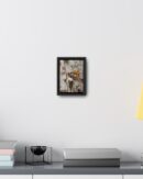 Framed Canvas  Wildflower Floral Wall Art