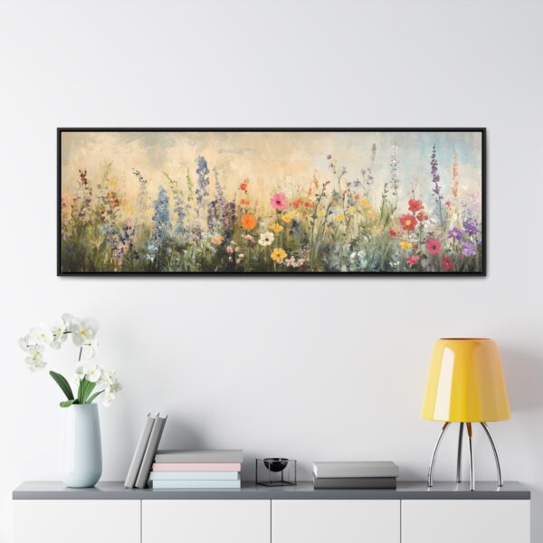 Oil Painting Floral Rustic Farmhouse TV Wall Art