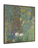 Fleur Jardin by Gustav Klimt Poster