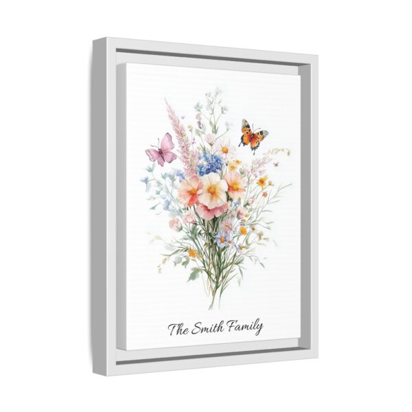 Personalized Birth Flower Family Bouquet Print