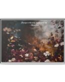 Moody Vintage Flowers Oil Painting, TV Wall Art