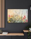 Wildflower Field Oil painting Landscape