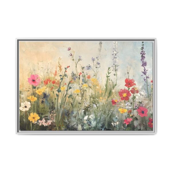 Wildflower Field Oil painting Landscape