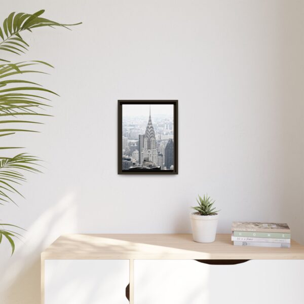 Crysler Building Framed Canvas