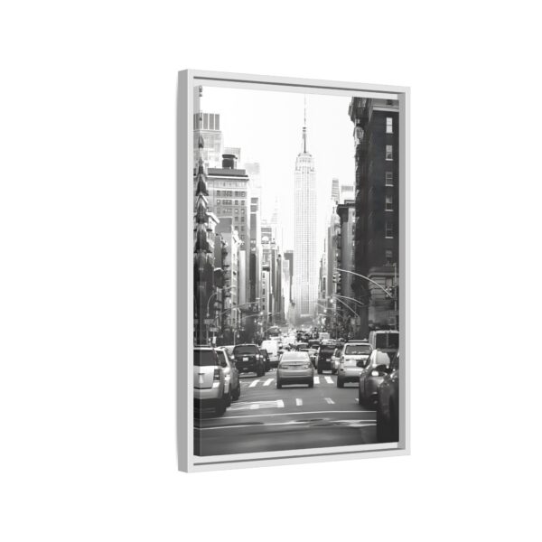 New York City Cab Framed Canvas