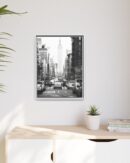 New York City Cab Framed Canvas
