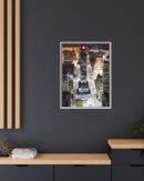 New York City Architecture Scenes Framed Canvas