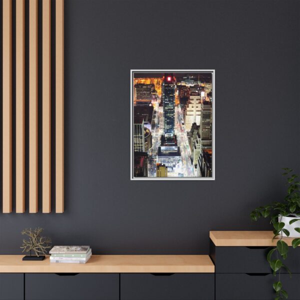 New York City Architecture Scenes Framed Canvas