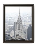 Crysler Building Framed Canvas