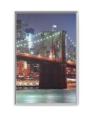 Framed Canvas of Brooklyn Bridge, New York