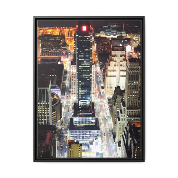 New York City Architecture Scenes Framed Canvas