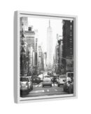New York City Cab Framed Canvas